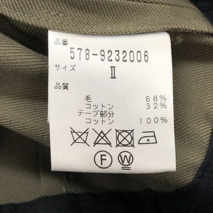 マーガレットハウエル スカート バックスリット カーキ レディース サイズ2 MARGARET HOWELL【AFB18】