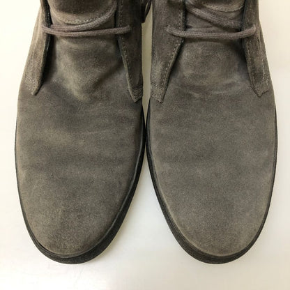 トッズ チャッカブーツ スエード グレー サイズ7.5 Tod's 約26.5cm【AFD6】