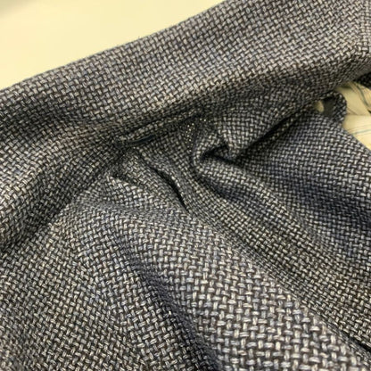 美品◆ラルディーニ ジャケット 3-B シングル ニット調 メンズ ネイビー系 サイズ 42 LARDINI 【AFA16】