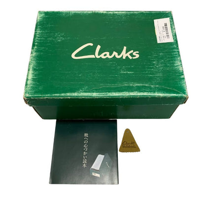 美品◆クラークス ワラビーブーツ 500691 メンズ サイズUSA6.5 ブラウン Clarks【AFD1】