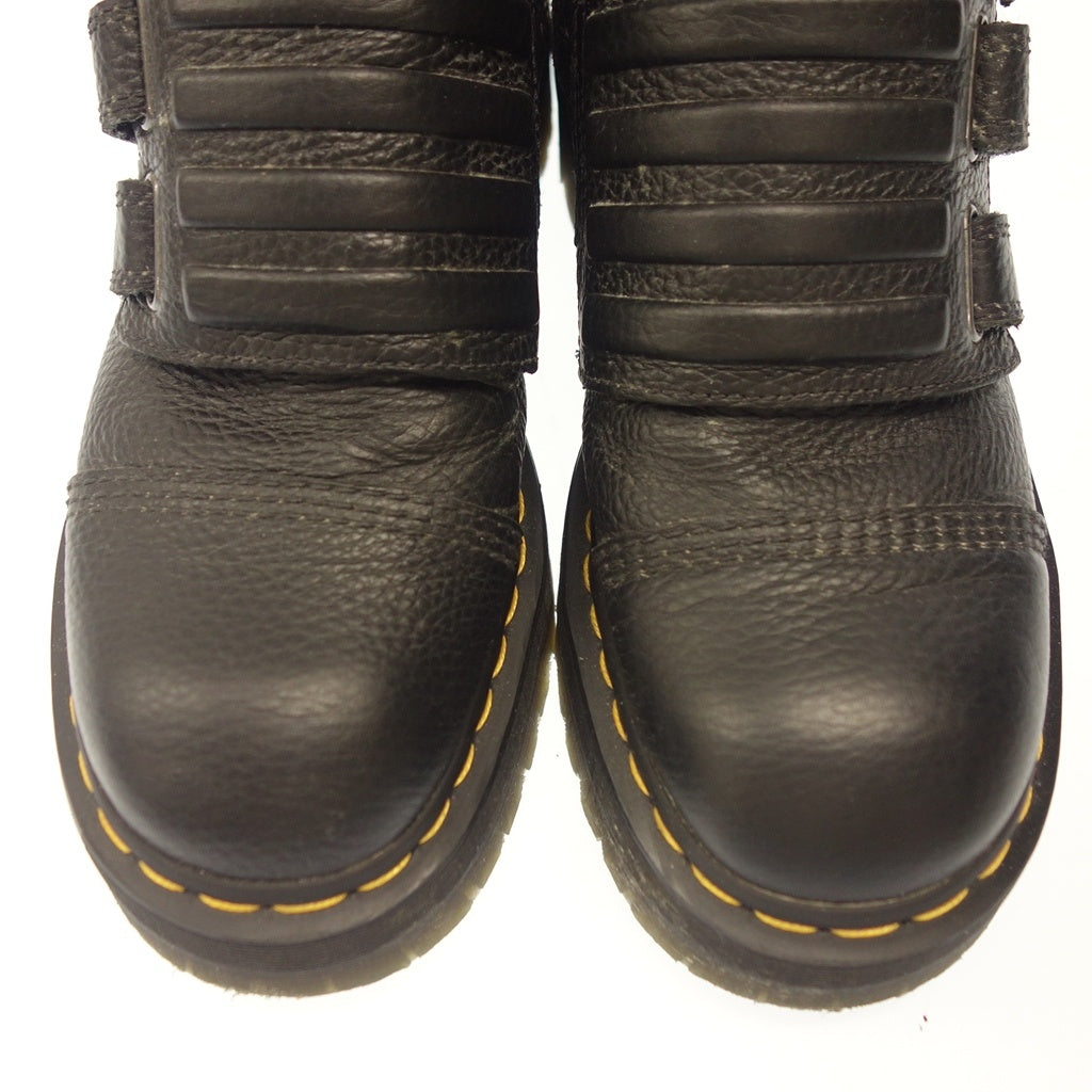 二手 ◆Dr.Martens 靴子 Axel Quad 复古 男式 UK9 黑色 Dr.MARTENS [AFC12] 