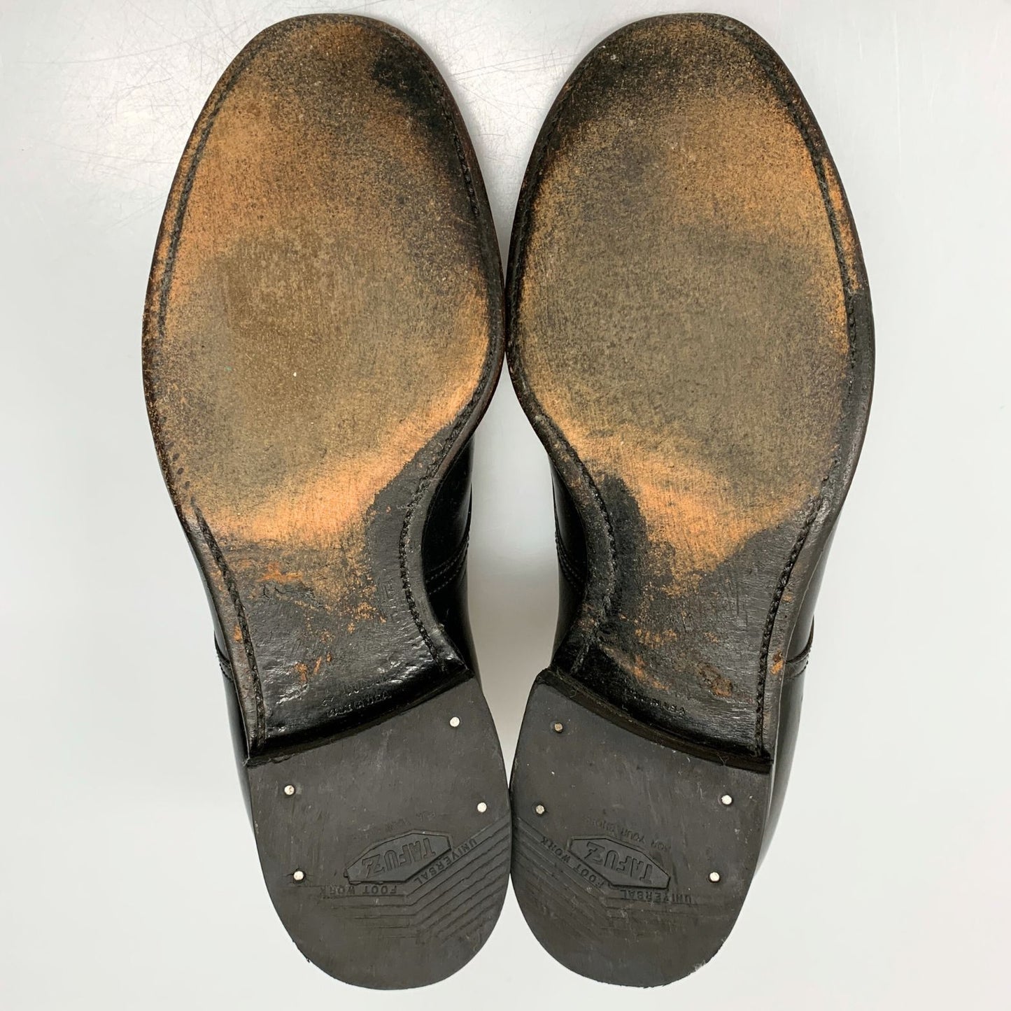 オールデン レザーシューズ 54331 Vチップ コードバン ブラック サイズUS9D Alden ビジネスシューズ 約27.0cm【LA】【中古】