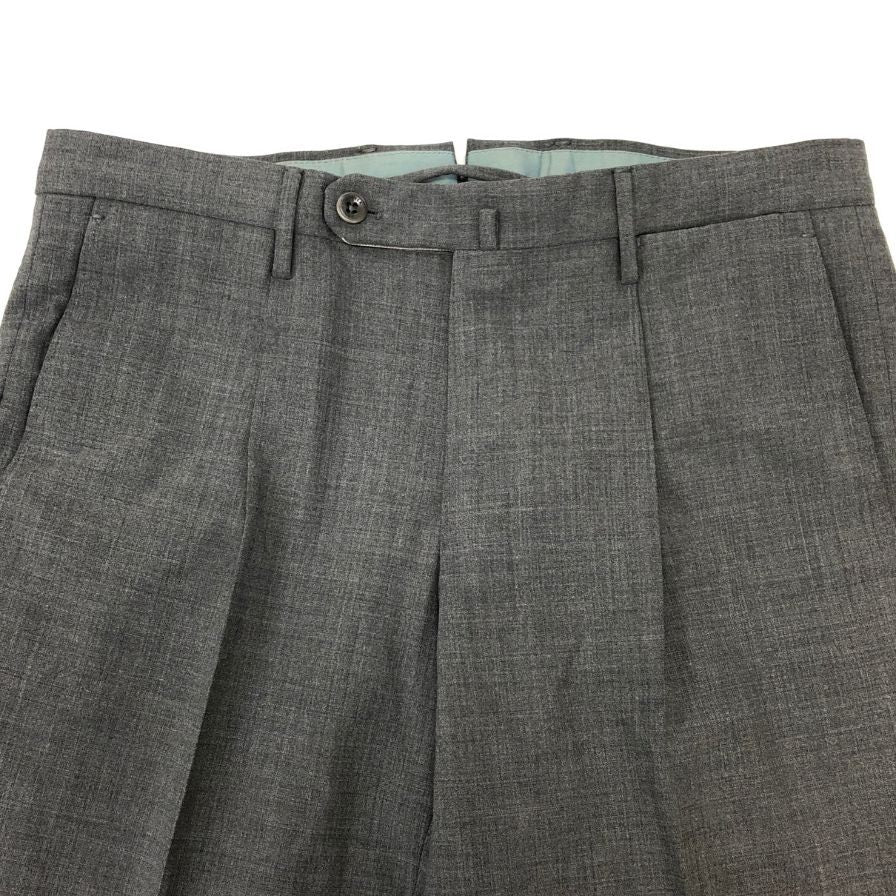 インコテックス パンツ スラックス ウール100% SUPER100'S SLIM FIT メンズ グレー サイズ44 Incotex 【AFB38】