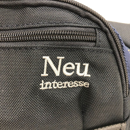 ノイ インテレッセ ウエストバッグ ネイビー メンズ Neu interesse【AFE4】