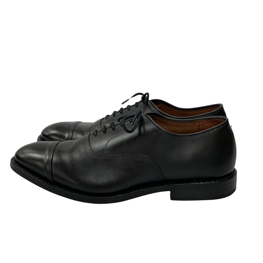 美品◆アレン エドモンズ レザーシューズ ストレートチップ パークアベニュー ブラック メンズ サイズ8E Allen Edmonds PARK AVENUE【AFD7】