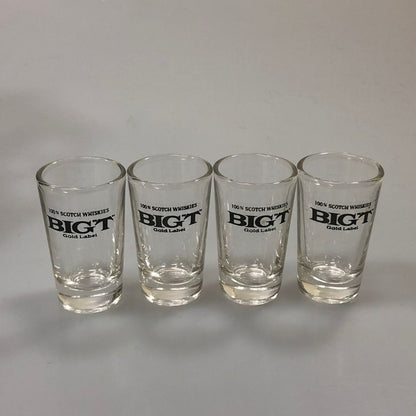 ビッグT ボトルケース ショットグラス4個付き オルゴール ゴールド BIGT【AFI26】【中古】