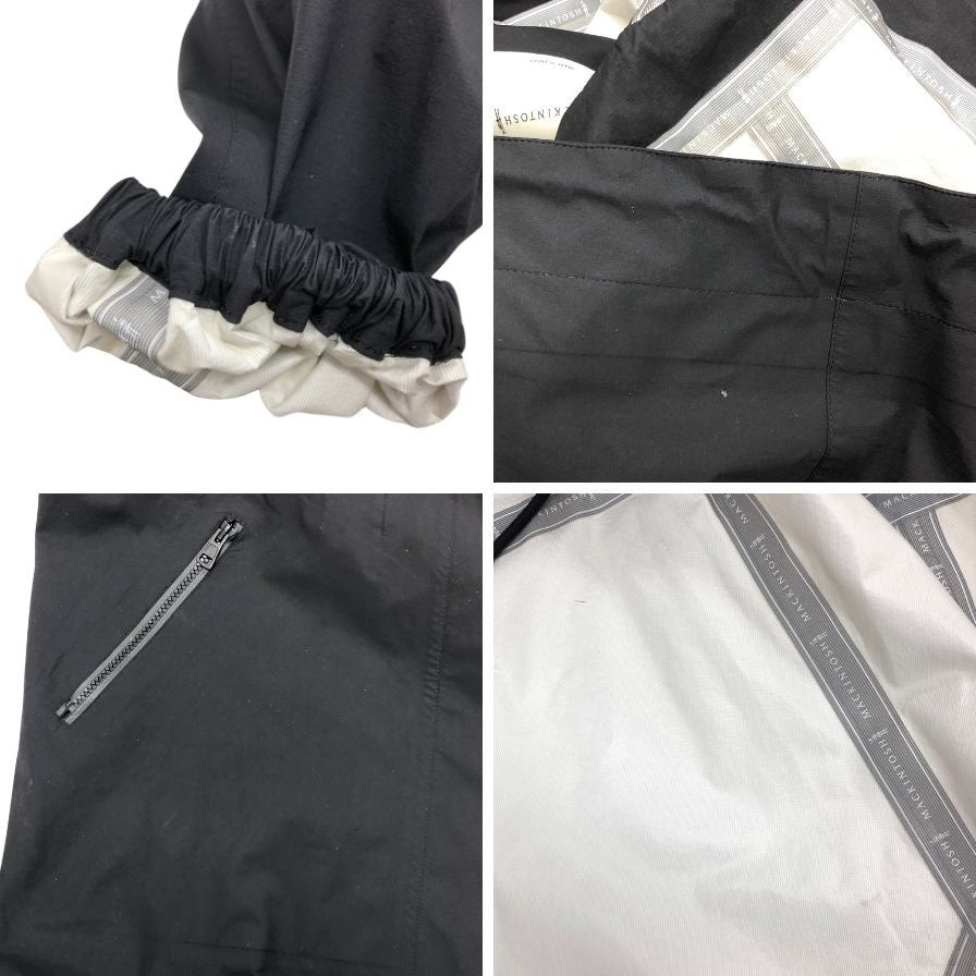 美品◆マッキントッシュ マウンテンパーカ― RAINTEC SKYE LONG サイズ6 レディース ブラック系 MACKINTOSH 【AFF23】