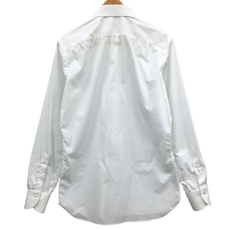 美品◆ボリエッロ シャツ ワイシャツ ホワイト サイズ15/38 メンズ BORRIELLO 【AFB25】