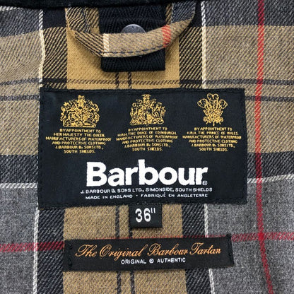 バブアー オイルドジャケット SL ビューフォート 3ワラント ネイビー メンズ サイズ36 BARBOUR BEAUFORT【LA】