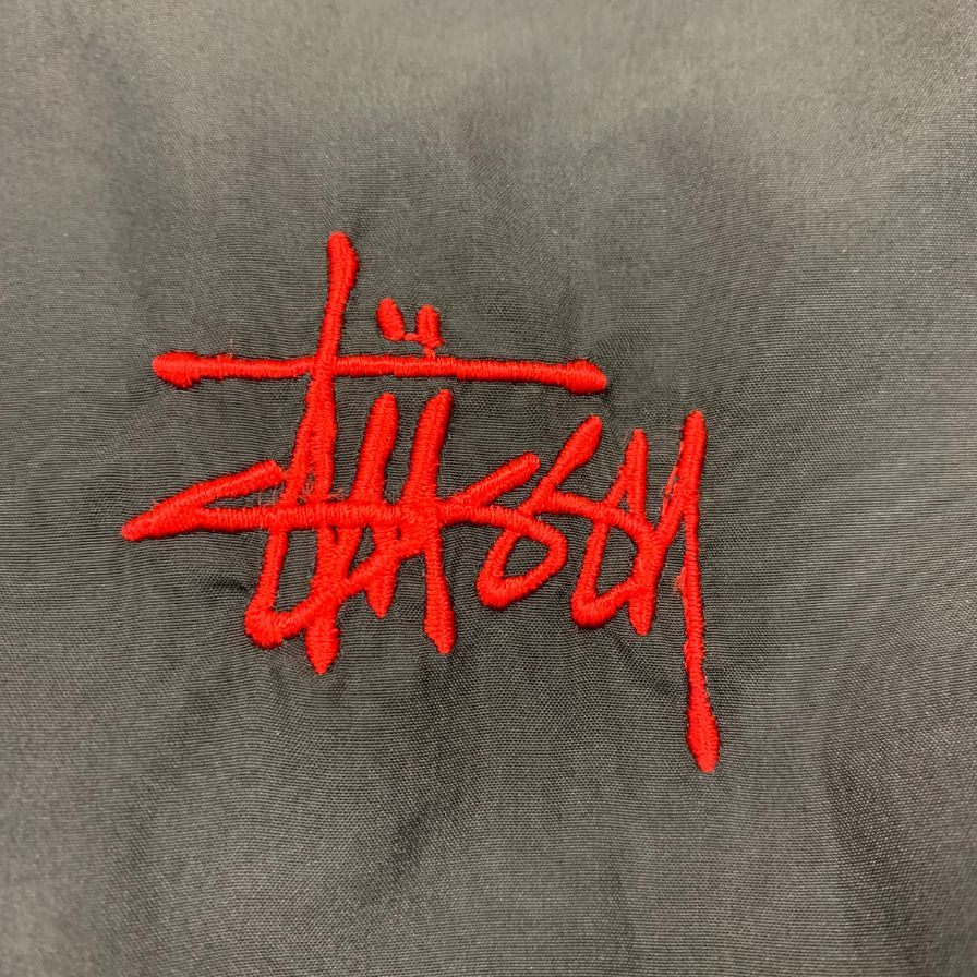 中古◆ステューシー スポーツ ナイロンジャケット ブラック メンズ サイズ不明 STUSSY SSPOR 【AFB35】