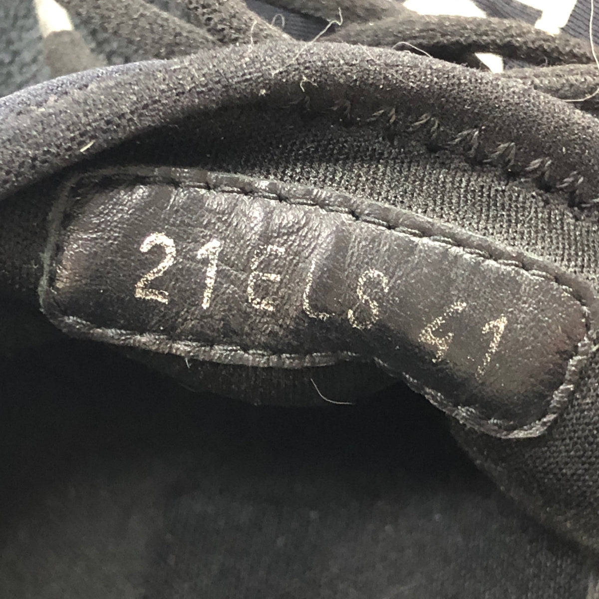 ディオール オム スニーカー B25 メッシュ ブラック メンズ サイズ41 21ELS DIOR HOMME 約26.0cm【AFC30】