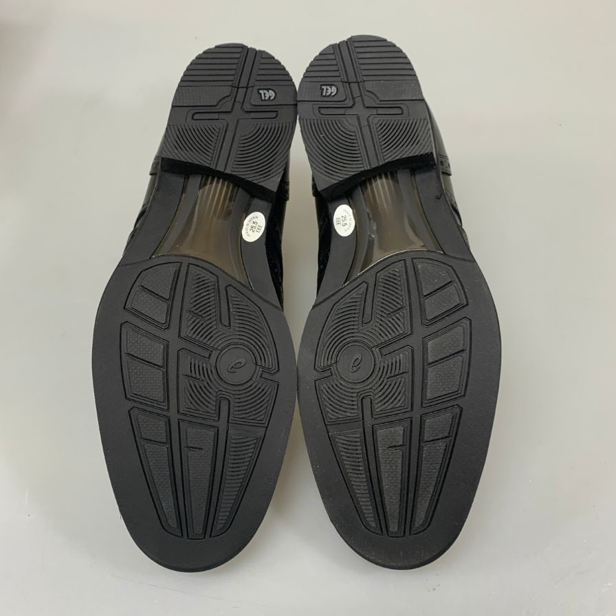 アシックス ランウォーク レザーシューズ ウイングチップ 1231A224-001 メンズ サイズ25.5EE E3  ASICS RUNWALK 約25.5cm【AFD15】