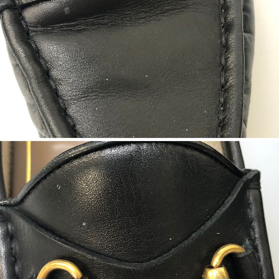グッチ ローファー 1953コレクション ブラック サイズ35 レディース GUCCI 約22.0cm【AFD7】