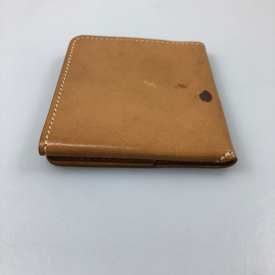 ワイルドスワンズ カードケース 三つ折り レザー ベージュ系 WILDSWANS【AFB55】