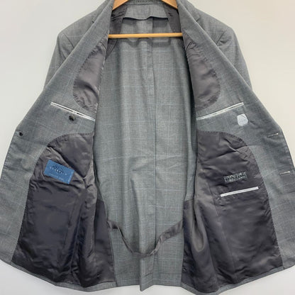 ヒルトン スーツ セットアップ 2B グレー サイズA6 メンズ HILTON【AFA22】