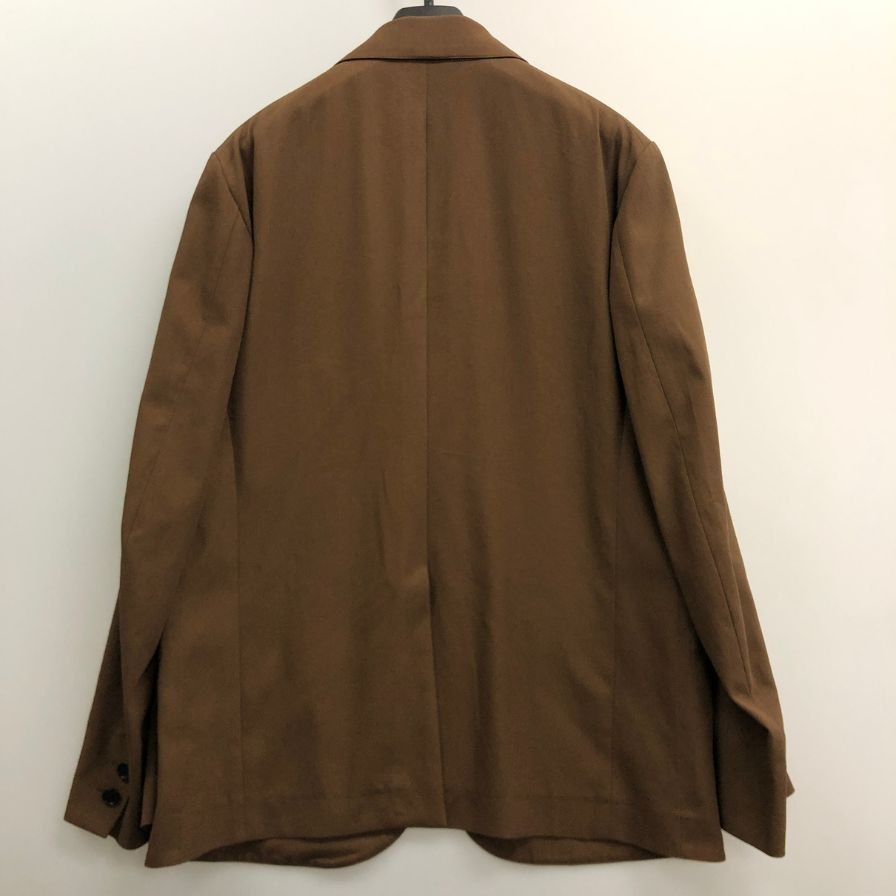 極美品◆マーカウェア  サックコート コットン テーラード ジャケットA26A16JK01C ブラウン メンズ サイズ1 MARKAWARE 【AFA16】