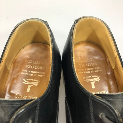 ブルックスブラザーズ パンチドキャップトゥ メンズ ブラック サイズ 7 Brooks Brothers 約25.0cm【AFC9】