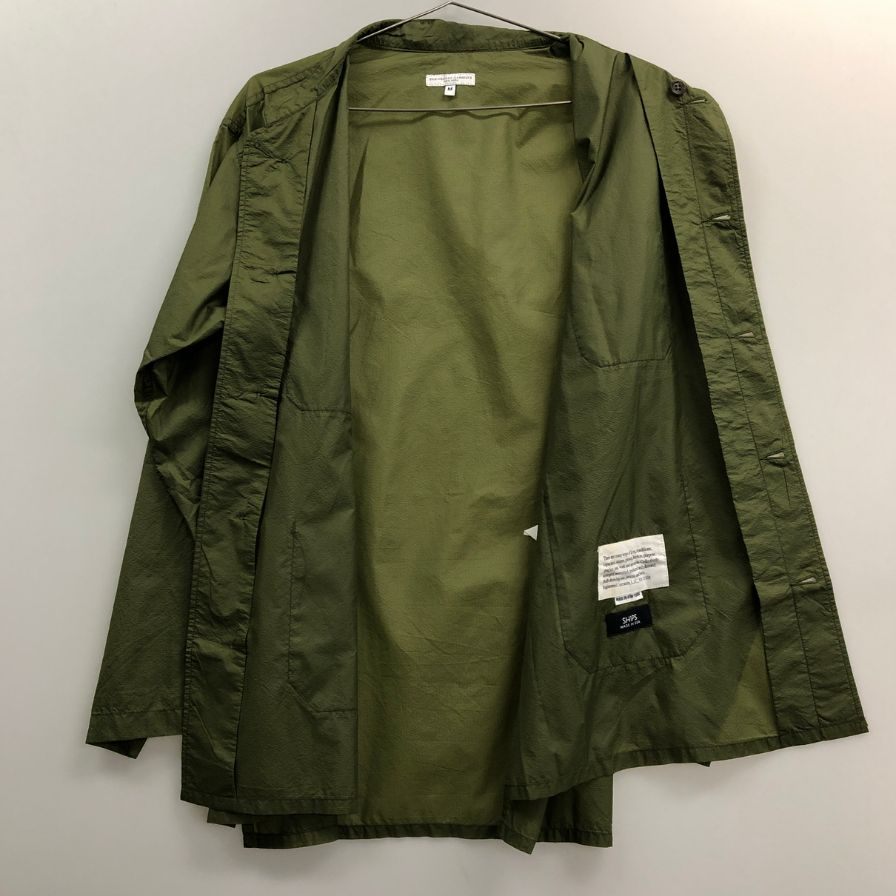 エンジニアードガーメンツ シップス別注 長袖シャツ dayton shirt 4ポケット カーキ サイズM ENGINEERED GARMENTS【LA】