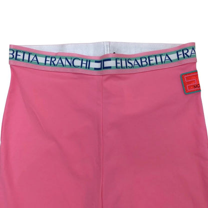 エリザベッタフランキ スパッツ レギンス レディース 40 ピンク ELISABETTA 【AFB10】