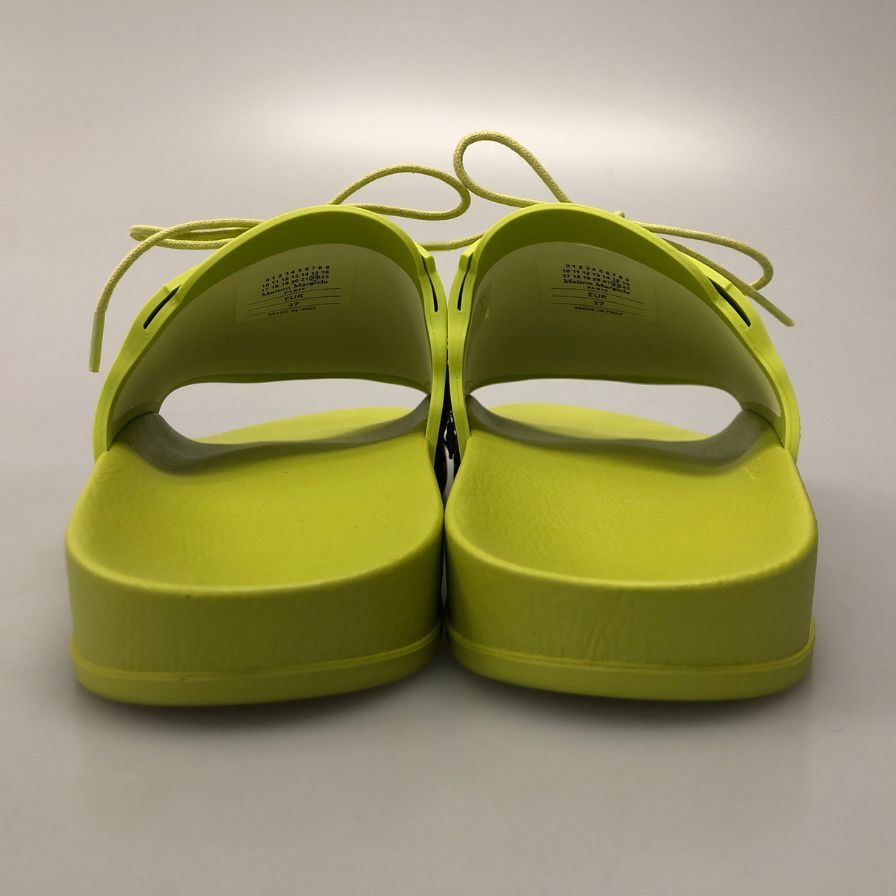 メゾン マルジェラ サンダル S58WX0100 ラバー グリーン系 サイズ37 レディース Maison Margiela 約24.0cm【AFD14】