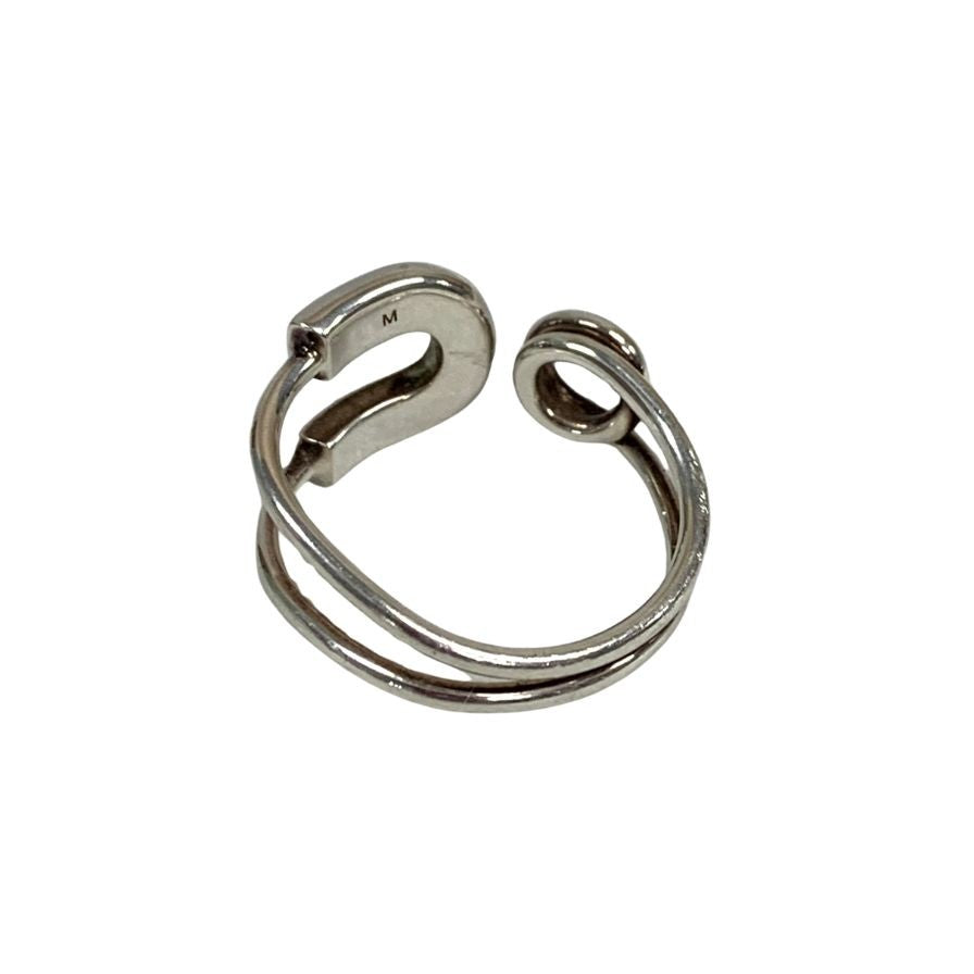 アンブッシュ 指輪 安全ピン リング シルバー 925 メンズ サイズM 16号【AFI13】