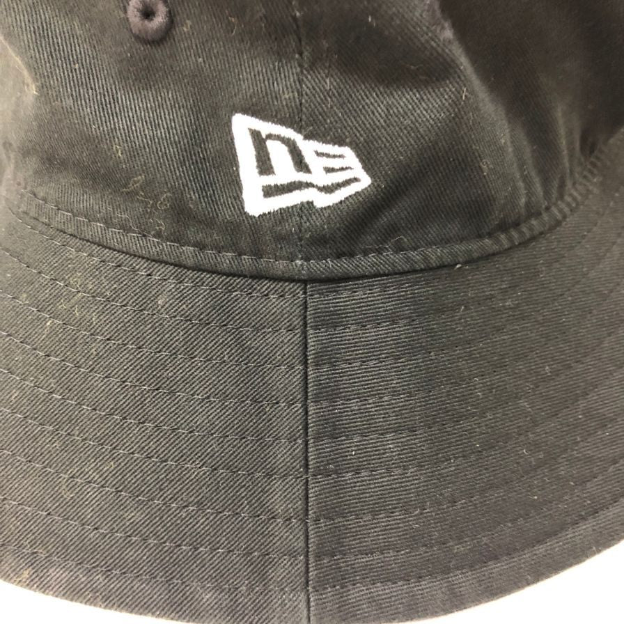 ニューエラ サファリハット ブラック サイズM〜L NEW ERA【AFI20】【中古】