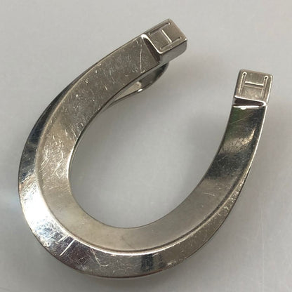 エルメス マネークリップ シルバー 馬蹄 HERMES【AFB55】