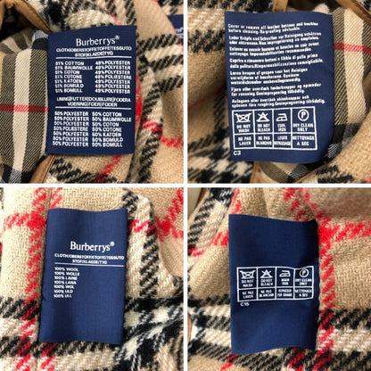 バーバリー ステンカラーコート  メンズ サイズ 52 ブラウン系 Burberry【LA】