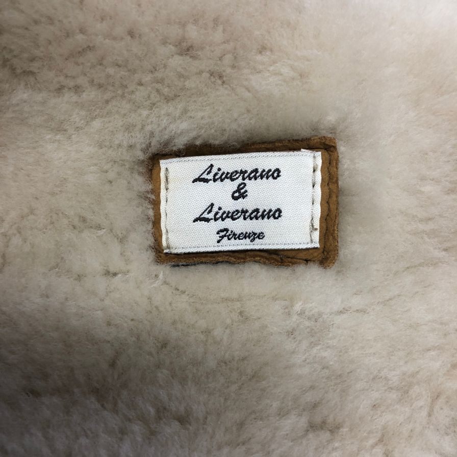 美品◆リヴェラーノ&リヴェラーノ ダウンジャケット ファーフード付 ブラウン系 メンズ サイズXL LIVERANO & LIVERANO 【AFA5】