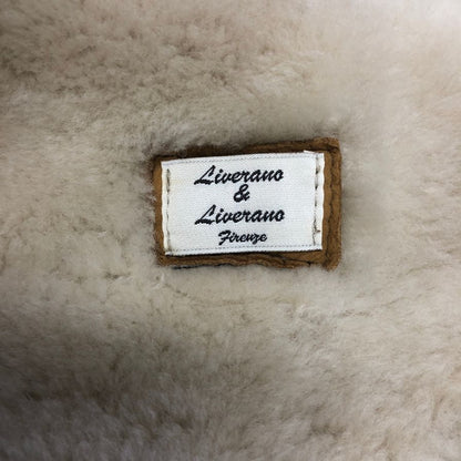 美品◆リヴェラーノ&リヴェラーノ ダウンジャケット ファーフード付 ブラウン系 メンズ サイズXL LIVERANO & LIVERANO 【AFA5】