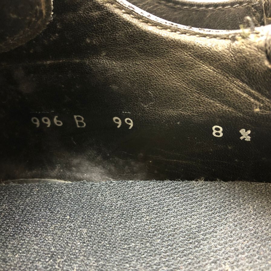 プラダ スクウェアトゥ  厚底 シューズ 996 B 99  メンズ サイズ 8ハーフ  PRADA 約26.5cm【AFC4】