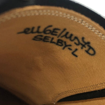 バリー レースアップシューズ アーモンドトゥ SELBY-L グッドイヤー製法 ブラック メンズ USA7 BALLY 約25.0cm【AFC43】