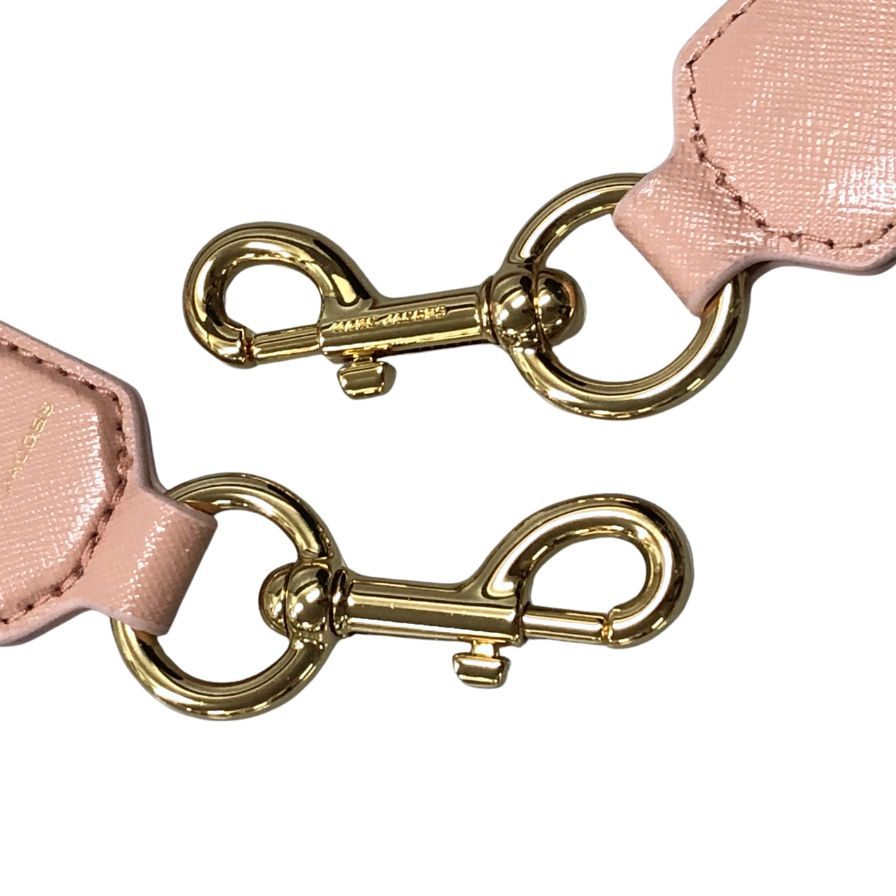 マークジェイコブス ショルダーストラップ ザ アウトライン ロゴ ローズピンク レディース  MARC JACOBS【AFI3】
