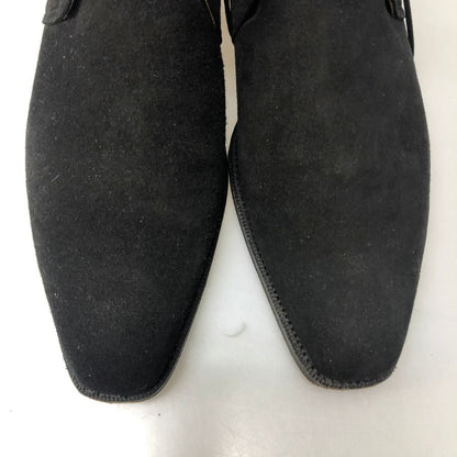 メルミン チャッカブーツ 25011 スエード ブラック サイズUK7 メンズ MEERMIN 約26.0cm【AFD2】