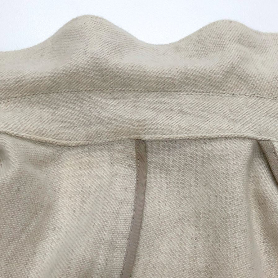 美品◆イレニサ 22AW リラックステーラードジャケット ウール アイボリー メンズ サイズ2 IH-22FW-J016-IC IRENISA 【AFB5】