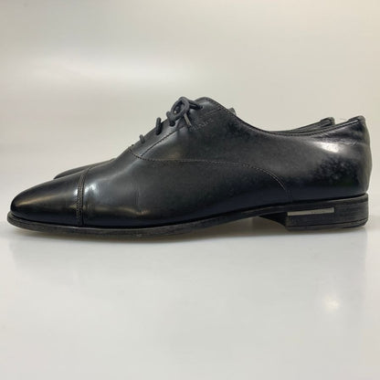 プラダ カーフ レザーシューズ 2EE 190 メンズ サイズ6.5 ブラック PRADA 約25.5cm【AFD6】