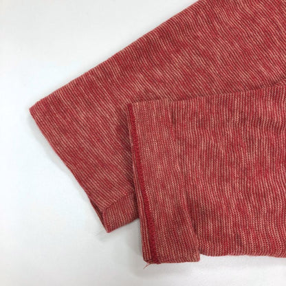 美品◆ボリオリ カーディガン コットン ポリエステル レッド系 サイズL BOGLIOLI 【AFB32】