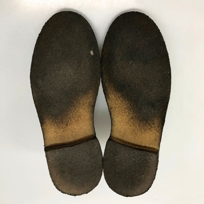 クラークス チャッカブーツ デザート クレープソール ブラック メンズ サイズUK7.5 CLARKS DESERT BOOTS 約26.0cm【AFD7】