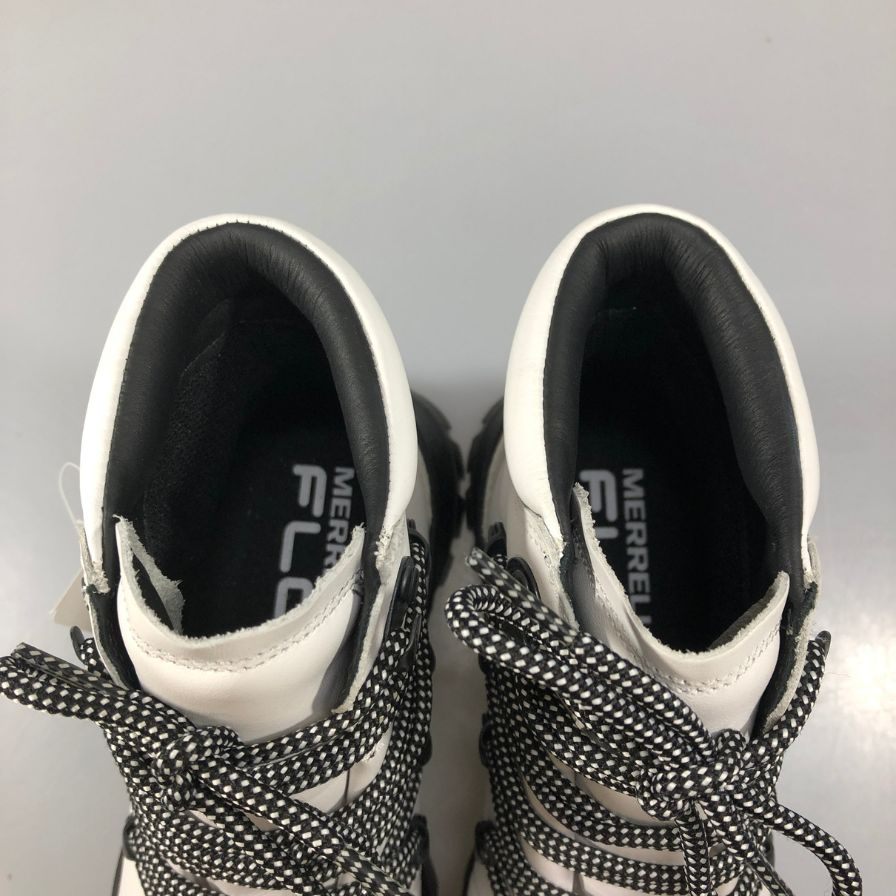 メレル ブーツ トレッキングブーツ Bristol MID レディース サイズ24 ブラック ホワイト系 MERRELL 約24.0cm【AFD5】
