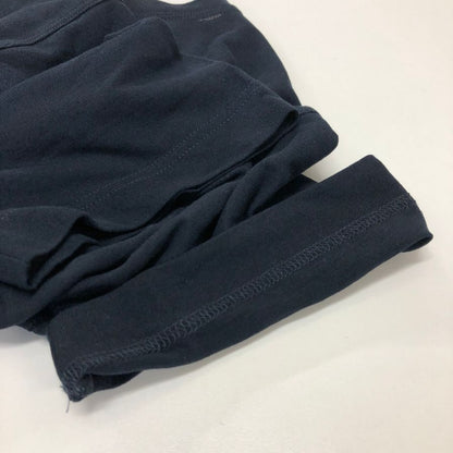 美品◆ザノーネ アイスコットン クルーネック Tシャツ メンズ サイズ 46 ブラック ZANONE 【AFB38】