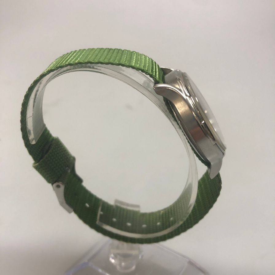 タイメックス 腕時計 INDIGLO クォーツ式 CR2016 CELL シルバー グリーン TIMEX【AFI27】