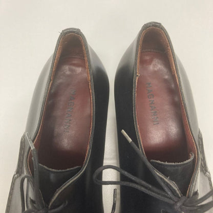 マグナーニ ドレスシューズ カーフレザー オパンケ製法 15440 メンズ サイズ40 ブラック MAGNANNI 約25.0cm【AFC8】