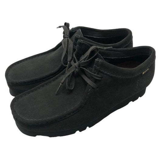 クラークス レザーシューズ ビームス別注 ワラビー GTX  ネイビー メンズ サイズUK7.5 CLARKS 約25.5cm【AFD4】