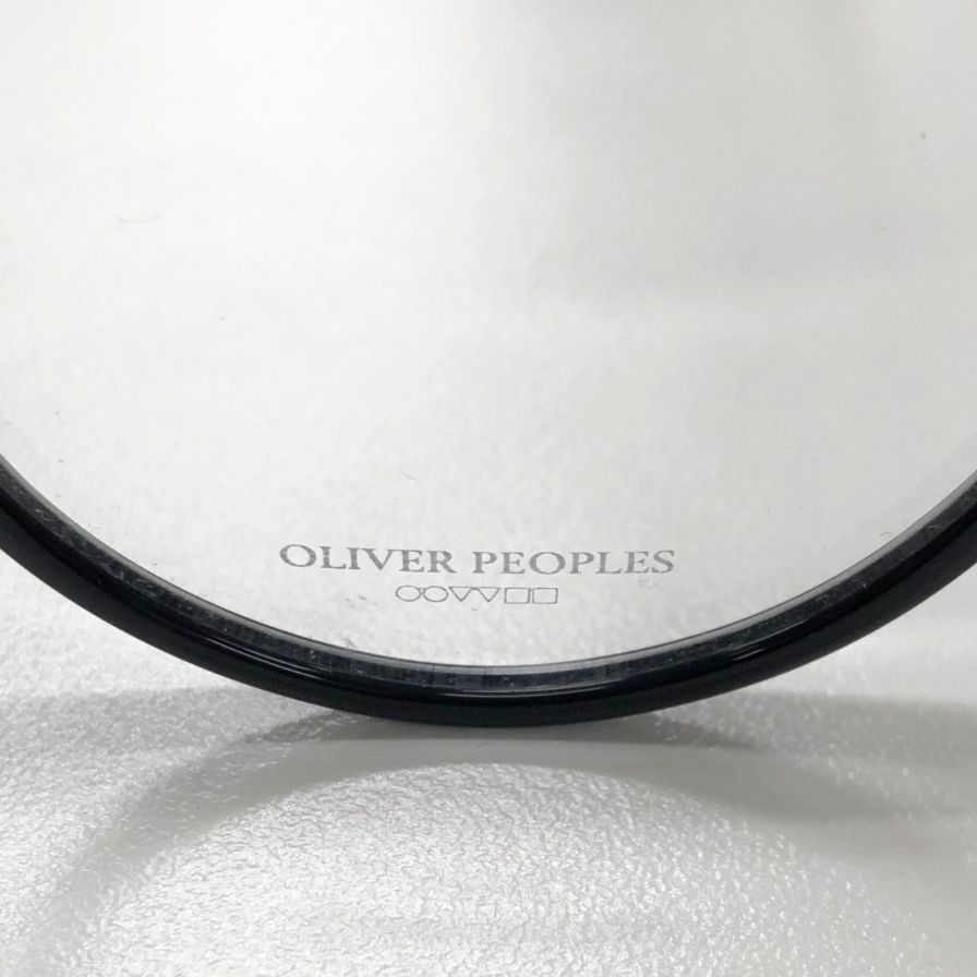 オリバーピープルズ メガネ 505 リミテッドエディション 47□24-142 ブラック×シルバー OLIVER PEOPLES【AFI9】