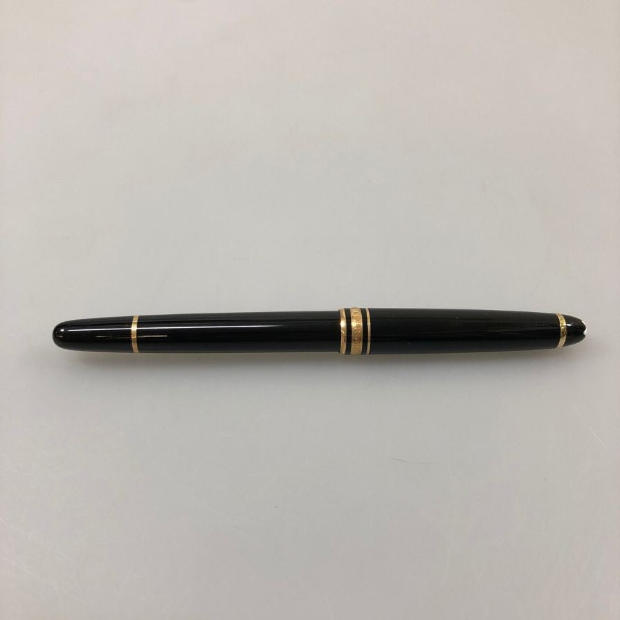 モンブラン 万年筆 マイスターシュテュック ペン先14K 585 ブラック ゴールド MONTBLANC【AFI2】
