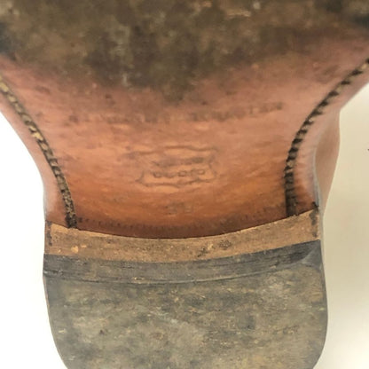 アルフレッドバニスター プレーントゥ ブラウン メンズ サイズ39  alfredoBANNISTER 約25.0cm【AFD8】