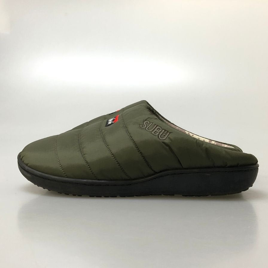 ナンガ スブ タキビ ウィンターサンダル コラボ 裏ボア 別注 26cm相当 カーキ NANGA SUBU 約26.0cm【AFC36】