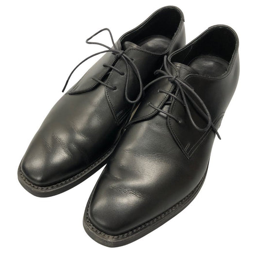 宮城興業 SQ-002 3アイレット Vフロント パターンオーダー アノネイレザー ブラック サイズ25.0cm メンズ miyagikogyo 約25.0cm【AFD12】