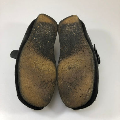 クラークス ワラビー スエード ブラック メンズ サイズ26.5 Clarks 約26.5cm【AFC52】