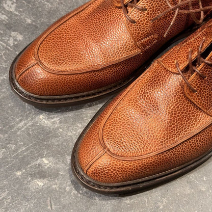 パラブーツ レザーブーツ セリニャン  Uチップ グレインレザー  ブラウン サイズUK6 メンズ PARABOOT ブーツ 約24.5cm【LA】【中古】